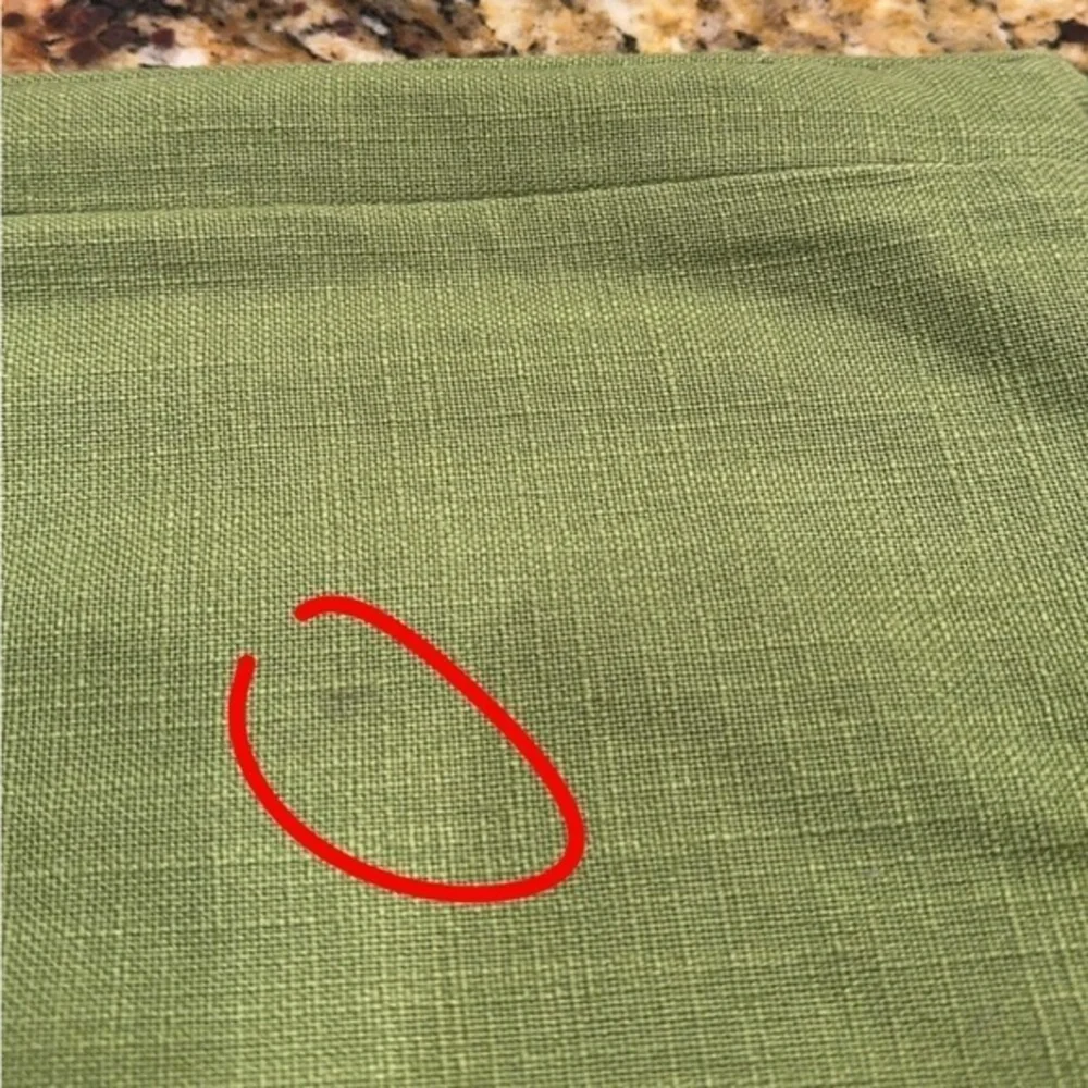 Williams Sonoma Interlock Geometric Greek Key Green‎ Pillow Cover 20x20
